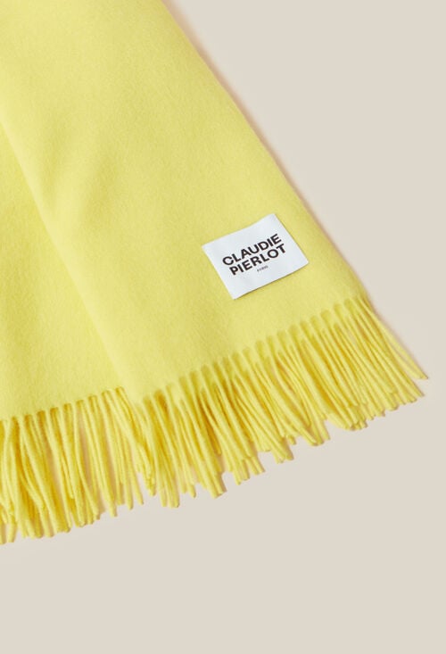 Claudie Écharpe Franges Pour Femme