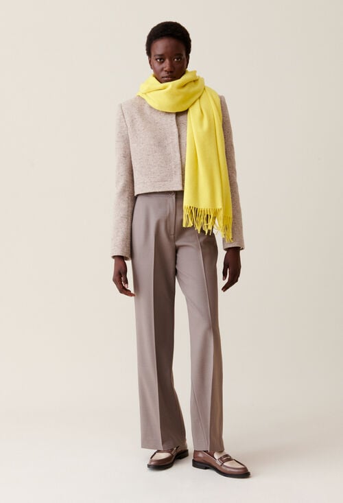 Claudie Écharpe Franges Pour Femme