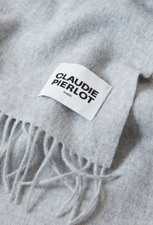 Claudie Écharpe Franges Pour Femme
