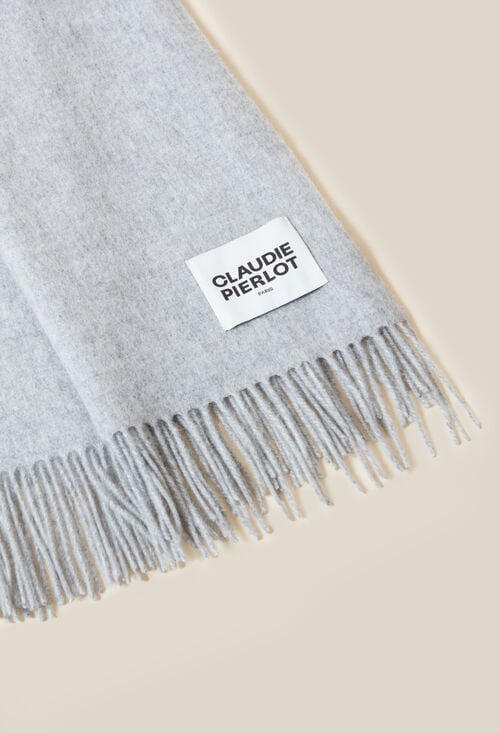 Claudie Écharpe Franges Pour Femme