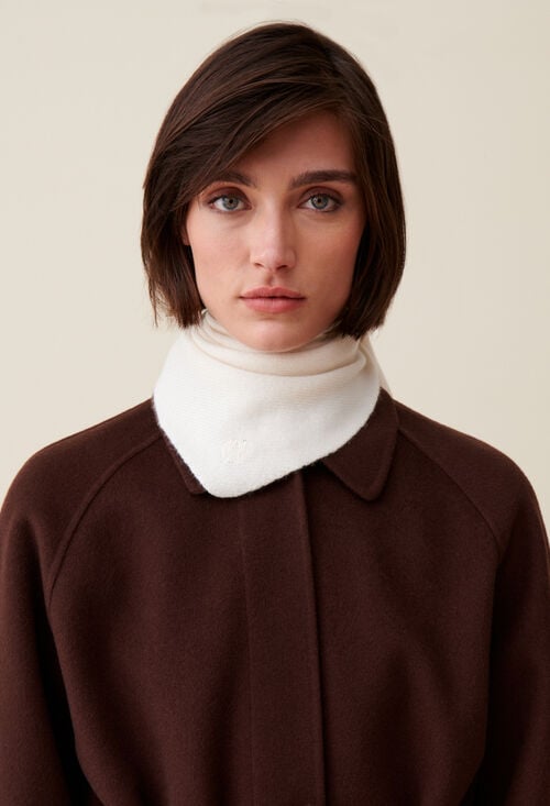 claudie Foulard maille cachemire pour femme