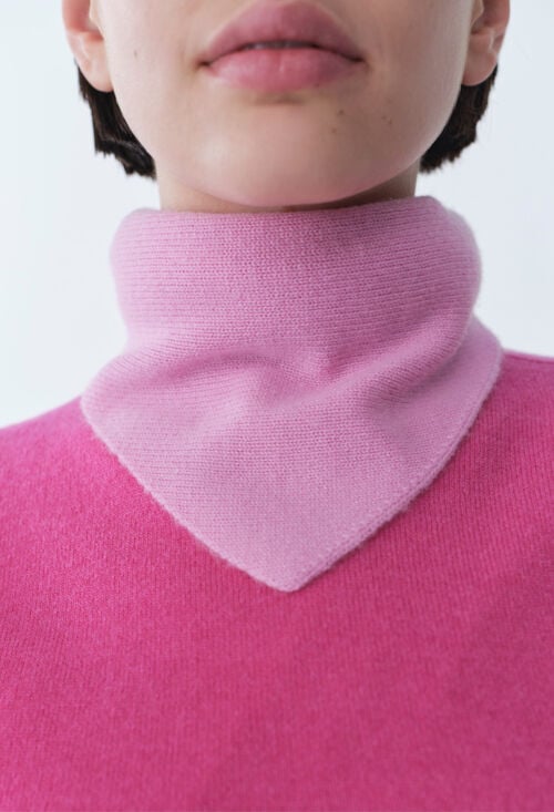 Claudie Foulard Maille Cachemire Pour Femme