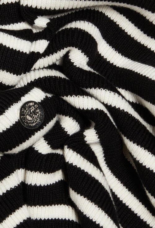 Claudie Gilet Rayé Maille Pour Femme