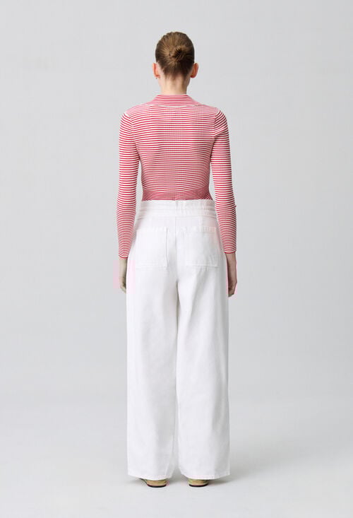 Claudie Jean Baggy Brodé Pour Femme