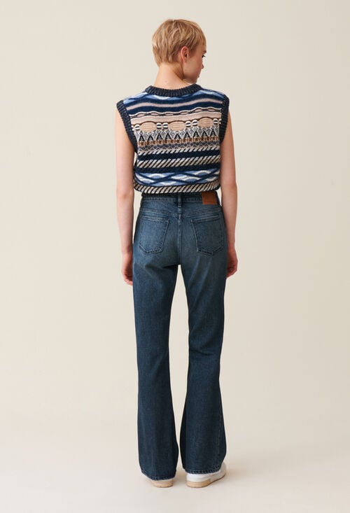 Claudie Jean Denim Flare Pour Femme