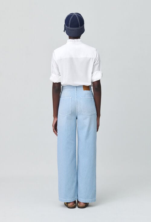 Claudie Jean Large Délavé Pour Femme