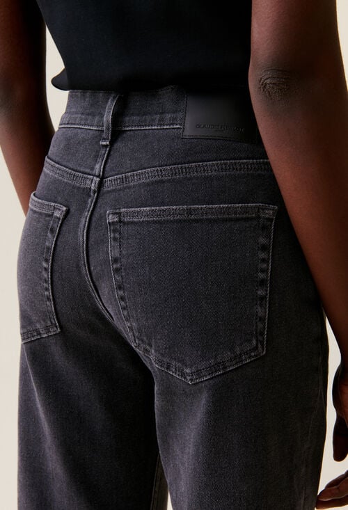 Claudie Jean Toto Slim Gris Anthracite Pour Femme