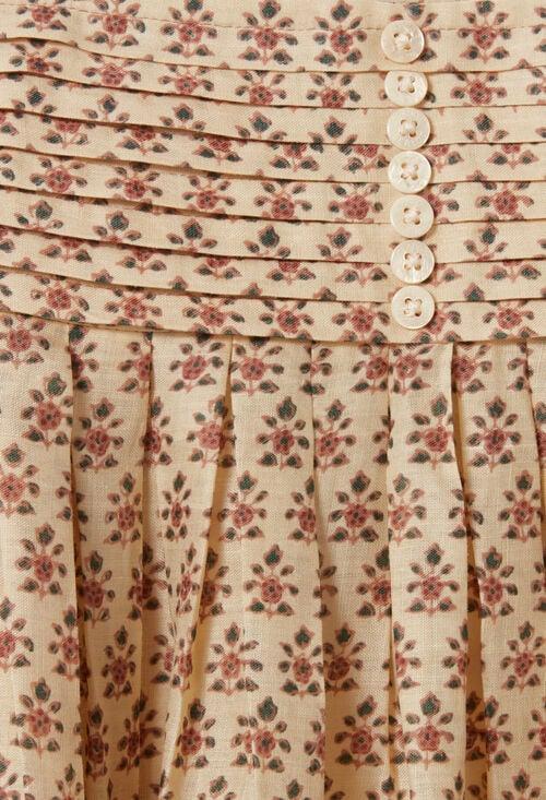 Claudie Jupe Courte Imprimée Pour Femme