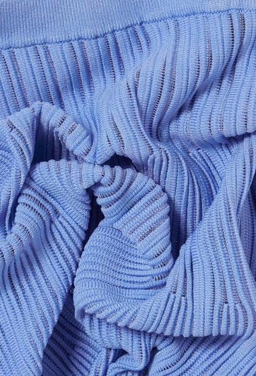 Claudie Jupe Courte Maille Fine Pour Femme