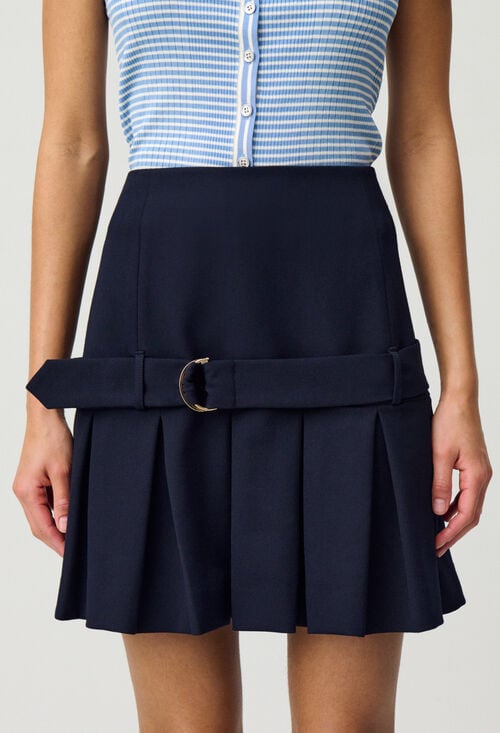 claudie Jupe courte tailleur pour femme