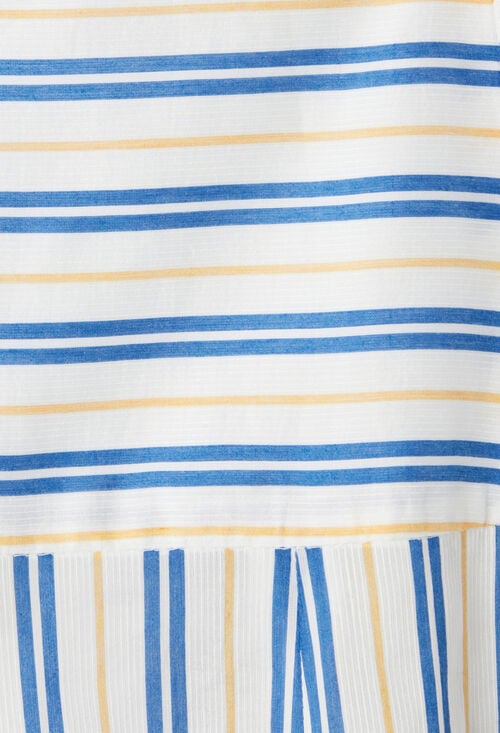 Claudie Jupe Longue à Rayures Pour Femme