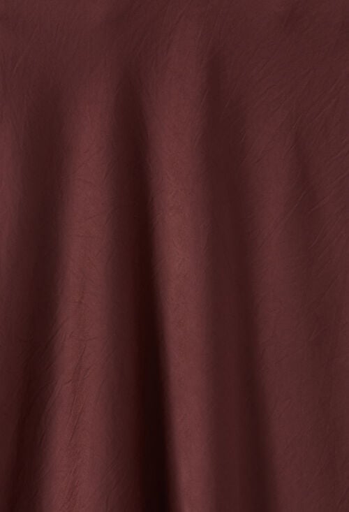 Claudie Jupe Midi Fluide Satinée Pour Femme