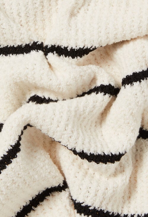 Claudie Jupe Rayures Maille Fine Pour Femme