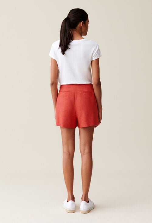 Claudie Jupe-short Portefeuille Pour Femme