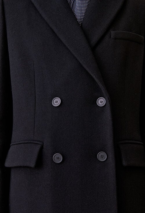 Claudie Manteau Droit Mi-long Pour Femme