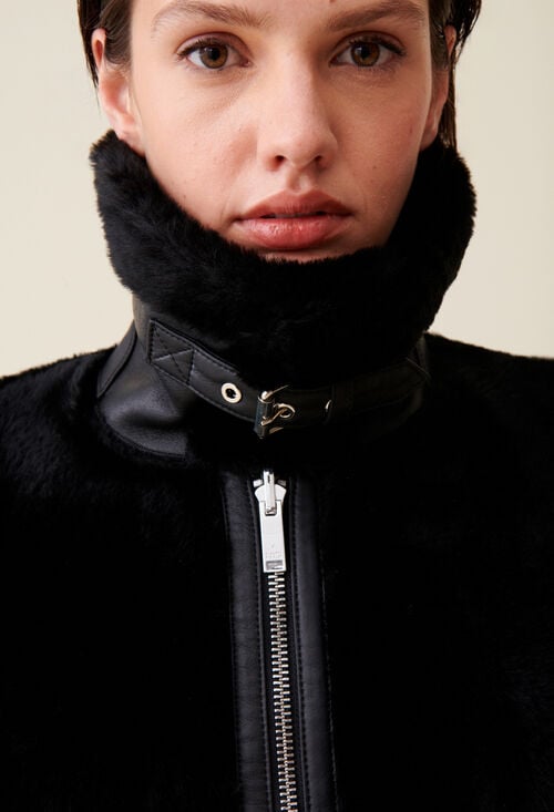 Claudie Manteau Zippé Réversible Pour Femme