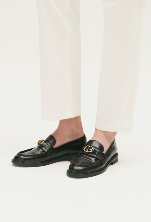 claudie Mocassins cuir pour femme