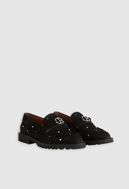 Claudie Mocassins Cuir Suède Pour Femme