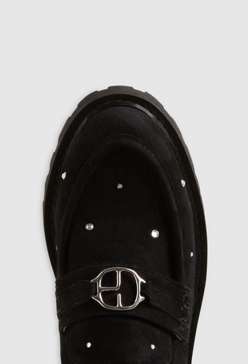 Claudie Mocassins Cuir Suède Pour Femme