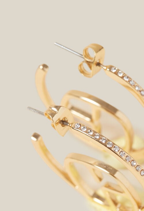 Claudie Mono Créole CP Dorée Pour Femme