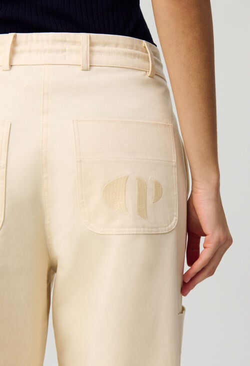 Claudie Pantalon Cargo Taille Basse Pour Femme