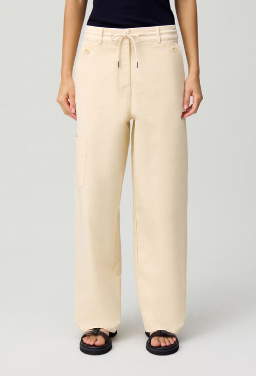 claudie Pantalon cargo taille basse pour femme
