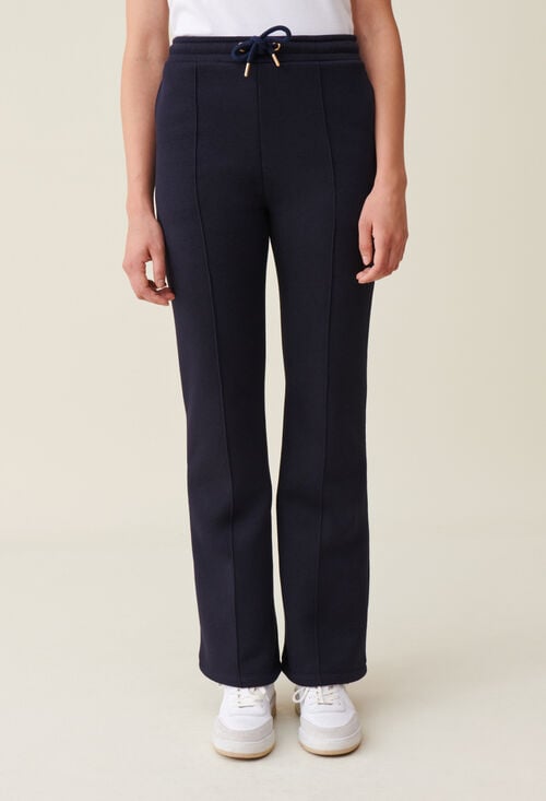 claudie Pantalon confort marine pour femme