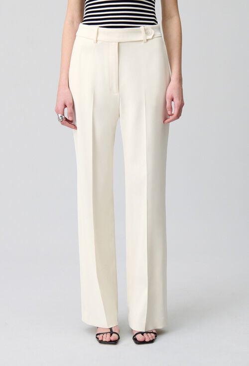 Claudie Pantalon Droit De Tailleur Pour Femme