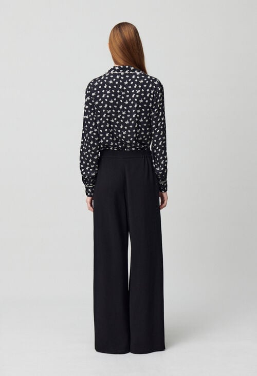 Claudie Pantalon Fluide élastiqué Pour Femme