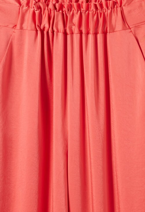 Claudie Pantalon Fluide Satiné Pour Femme