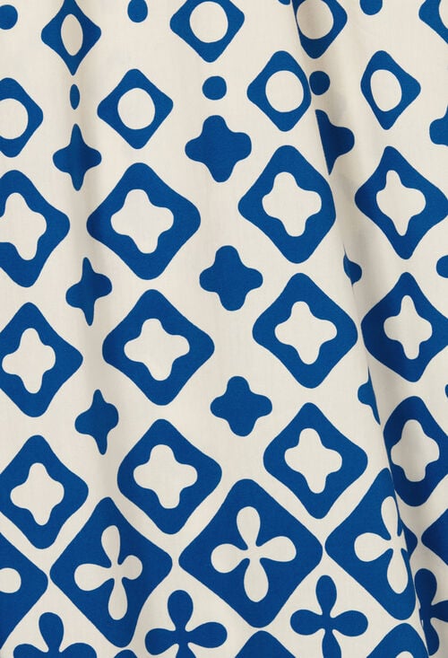 Claudie Pantalon Large Fluide Imprimé Pour Femme