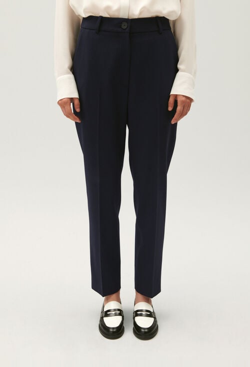 claudie Pantalon tailleur cigarette pour femme