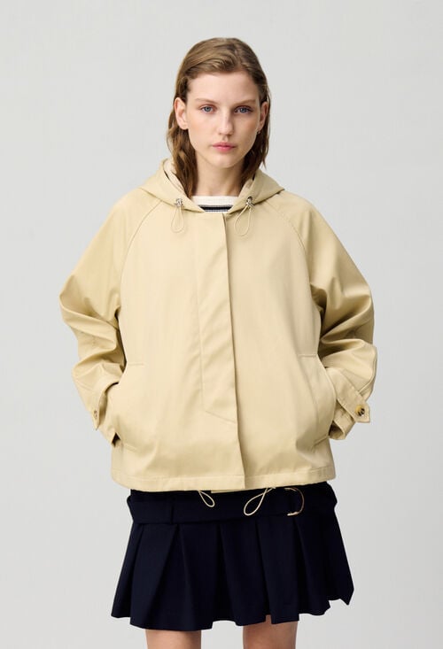 Claudie Parka Légère à Capuche Pour Femme