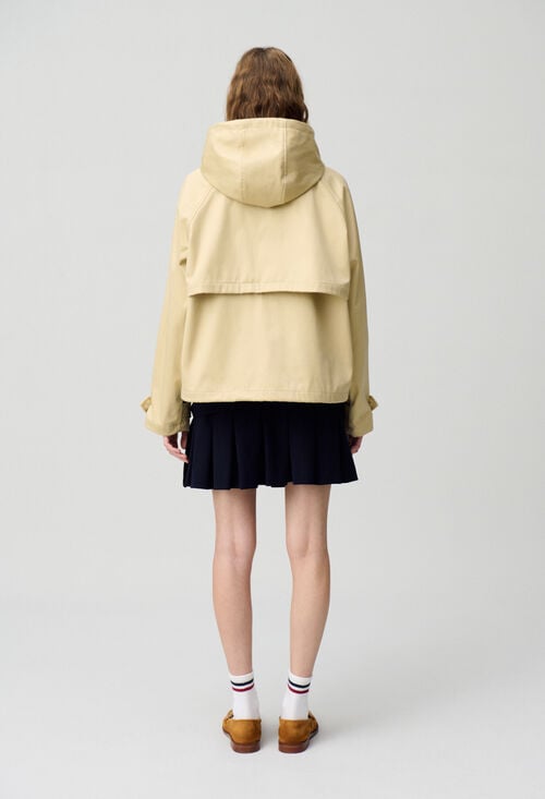 Claudie Parka Légère à Capuche Pour Femme
