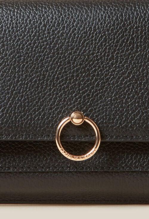 Claudie Pochette Large Cuir Grainé Pour Femme