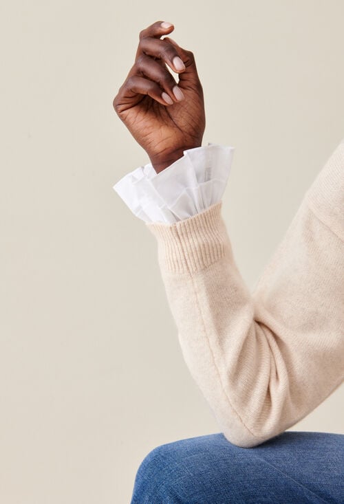 Claudie Poignets Effet Chemise Fronces Pour Femme