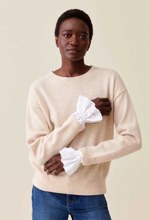 claudie Poignets effet chemise fronces pour femme