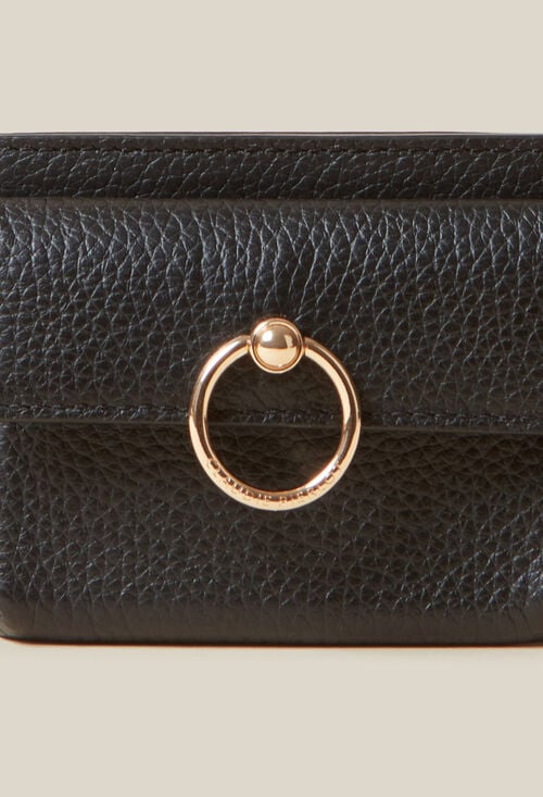 Claudie Porte-carte Anouck Cuir Grainé Pour Femme