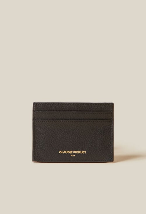Claudie Porte-carte Anouck Cuir Grainé Pour Femme