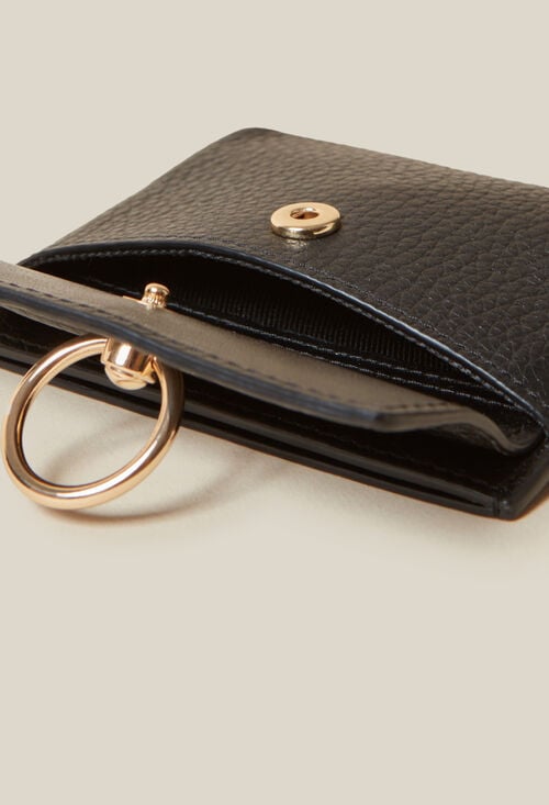 claudie Porte-carte Anouck cuir grainé pour femme