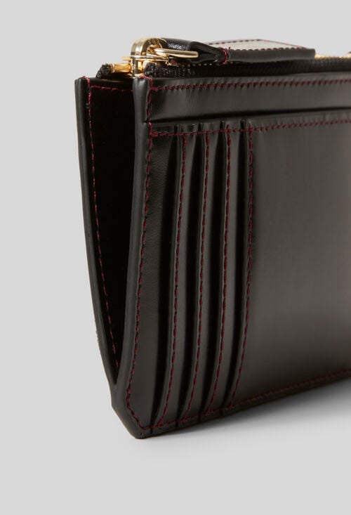 Claudie Porte Carte Cuir Coeur Doré Pour Femme