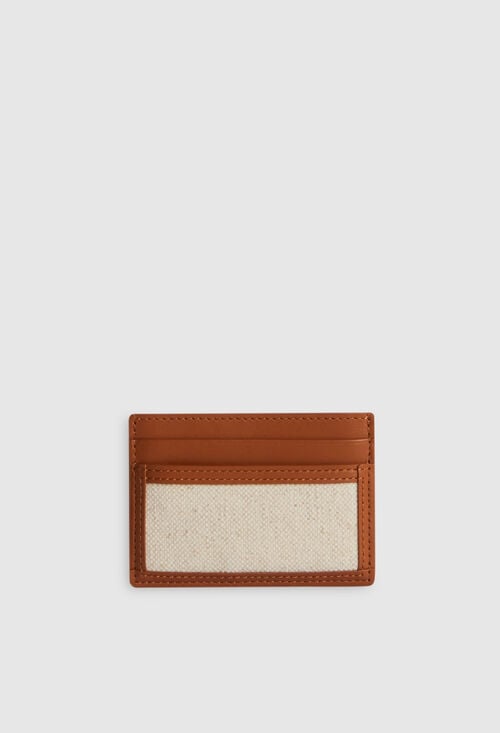 Claudie Porte Cartes Canvas Pour Femme
