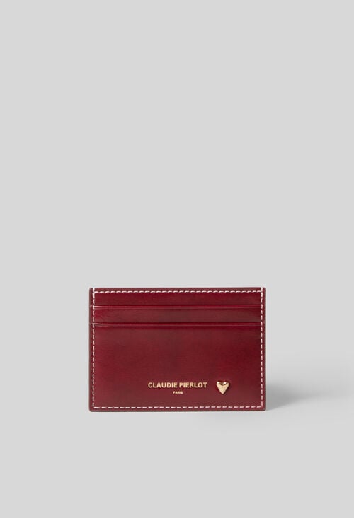 Claudie Porte-cartes Cuir Pour Femme