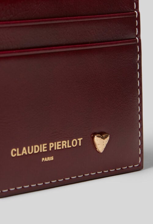 claudie Porte-cartes cuir pour femme