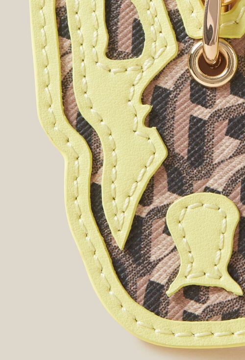 claudie Porte-clés Jean Toto bicolore pour femme