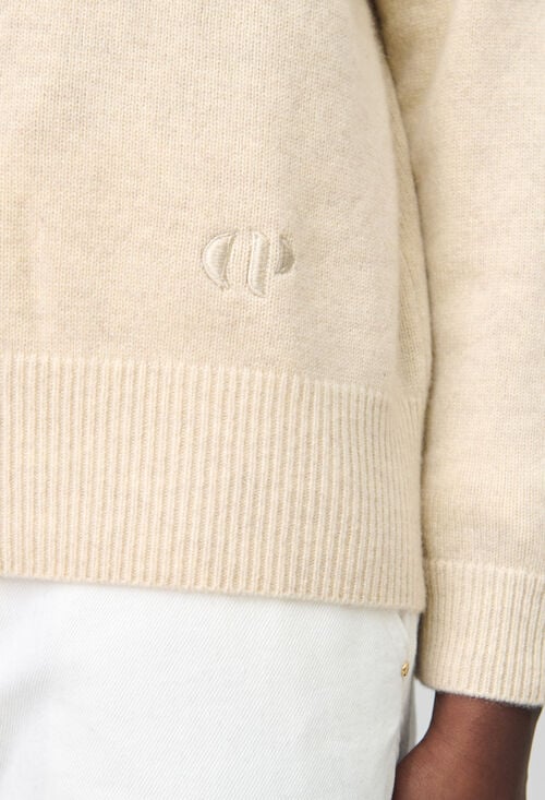 Claudie Pull 100% Cachemire Pour Femme