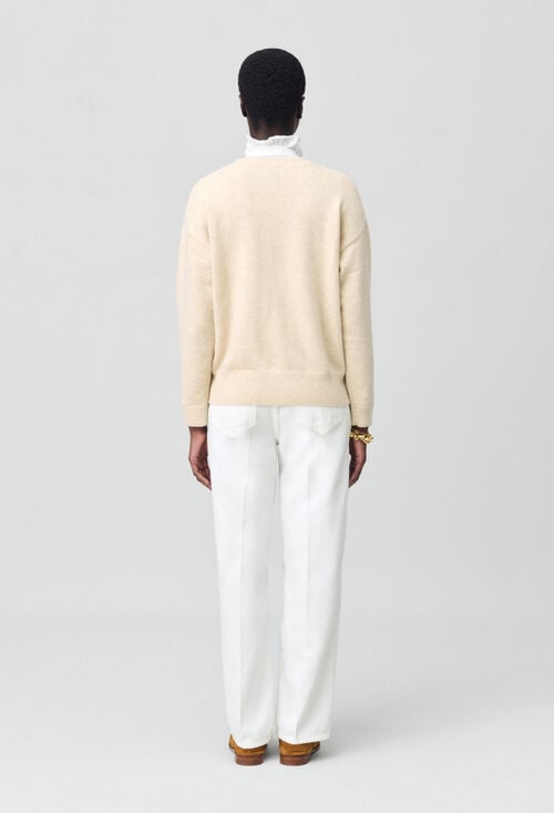 Claudie Pull 100% Cachemire Pour Femme