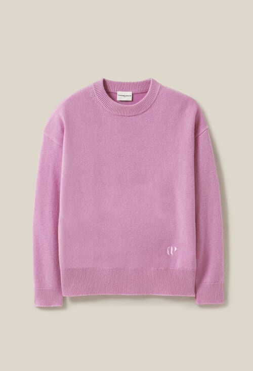 Claudie Pull Cachemire Broderie CP Pour Femme