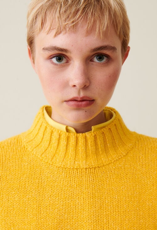 Claudie Pull Col Cheminée Pour Femme