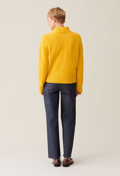 Claudie Pull Col Cheminée Pour Femme